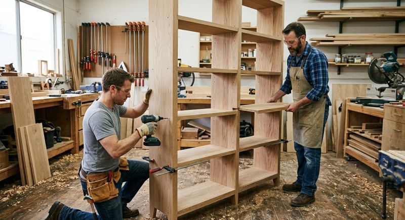 Built In Furniture Construction in Winston Salem, NC