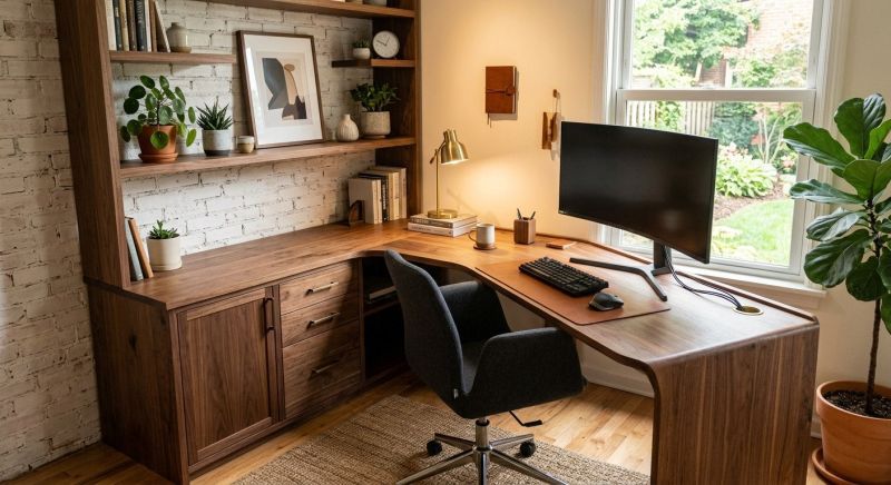 Custom Desk Installation in Alexandria, VA